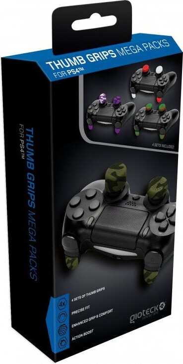 Ps4 Controller Thumb Grips Til Dualshock 4 - Mega Pack