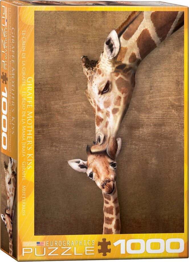 Puslespil Med 1000 Brikker - Giraffer
