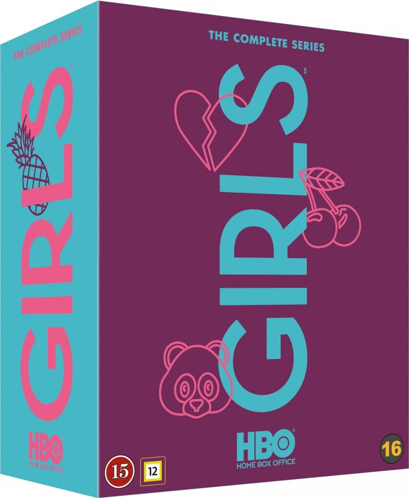 Girls - Sæson 1-6 - Komplet Boks - Hbo - DVD - Tv-serie