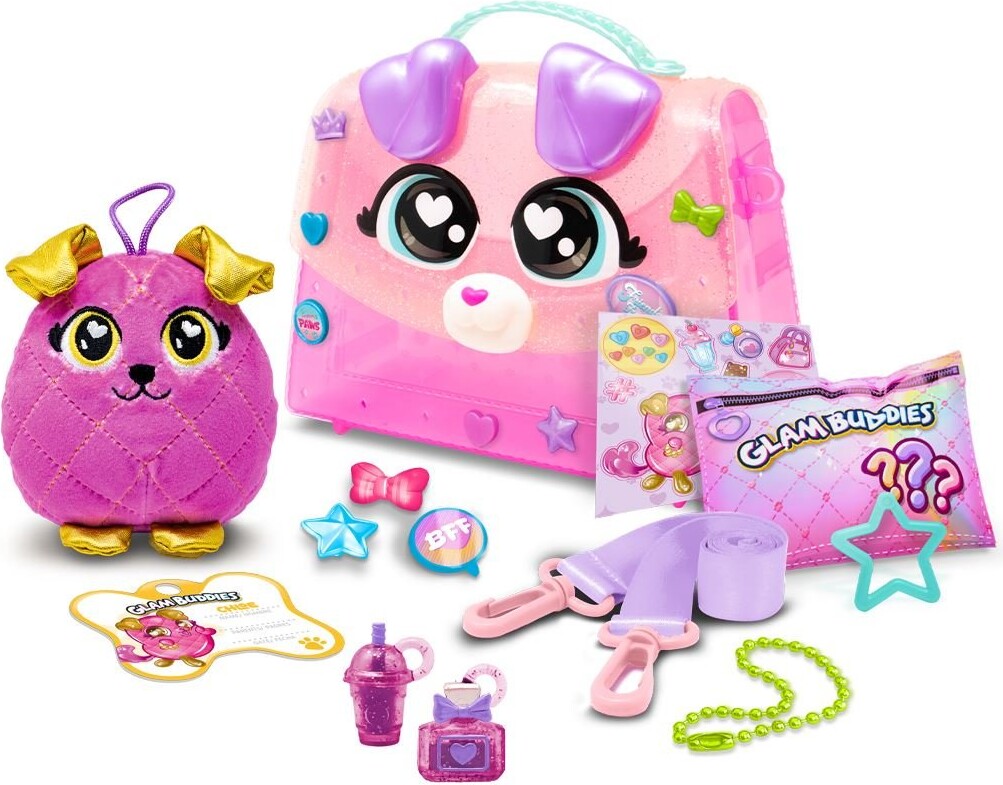 Glam Buddies - Puppy Pups Purse Series 2 Bamse - Overraskelse
