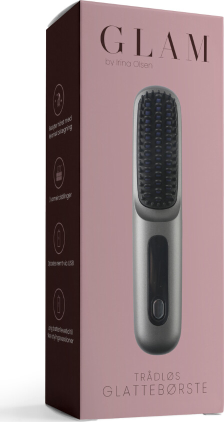 Glam By Irina - Trådløs Glattebørste