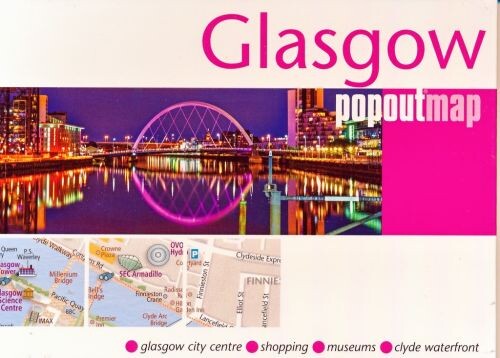 Glasgow Popout Map - Popout Map - English Book