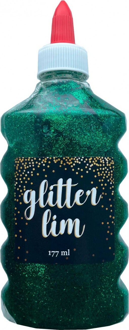 Hobby Mate Glitterlim GRØN 177 ml