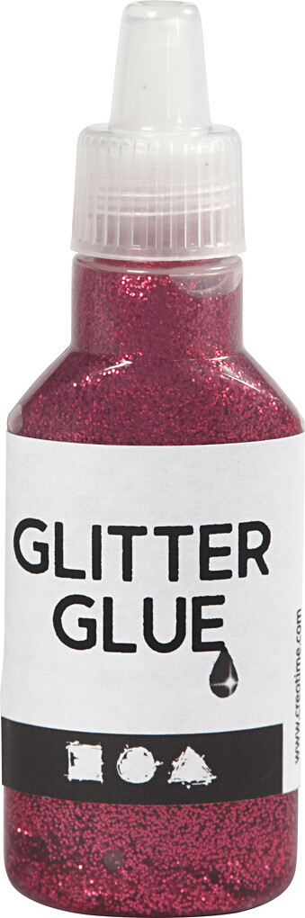 Glitterlim - Pink - 25 Ml