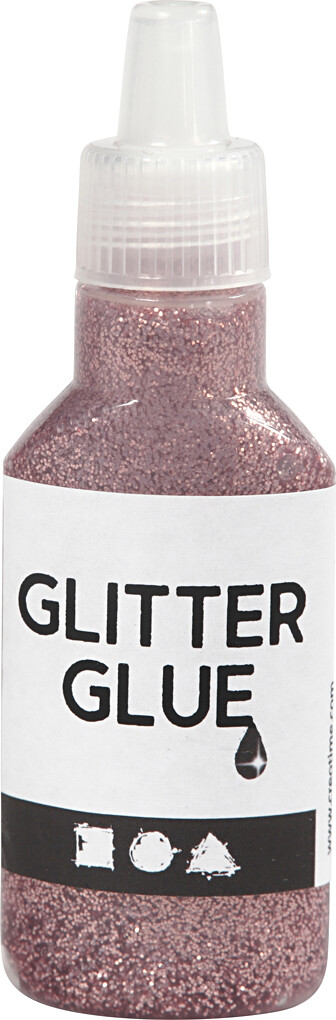 Glitterlim - Rosa - 25 Ml