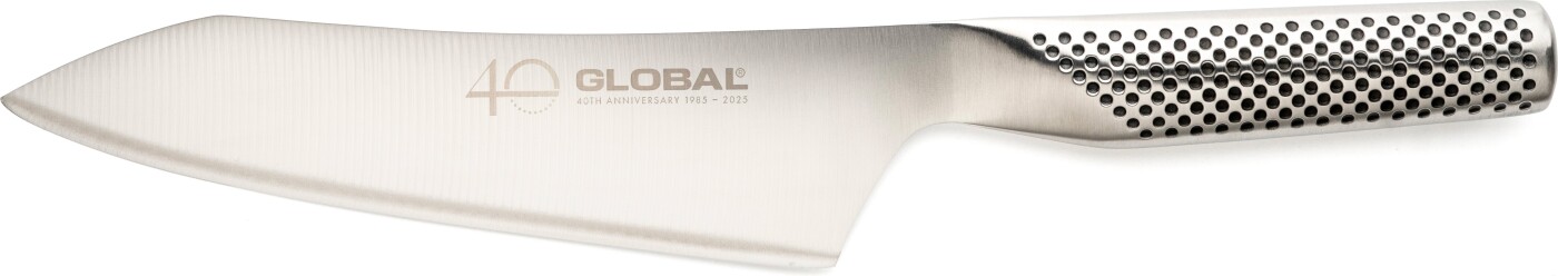 Global - Kokkekniv - 40 års Jubilæumsudgave - 18 Cm