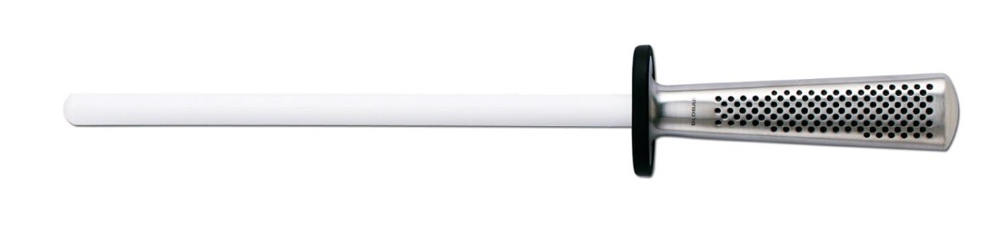 Global - Keramisk Strygestål Til Knive - 24 Cm