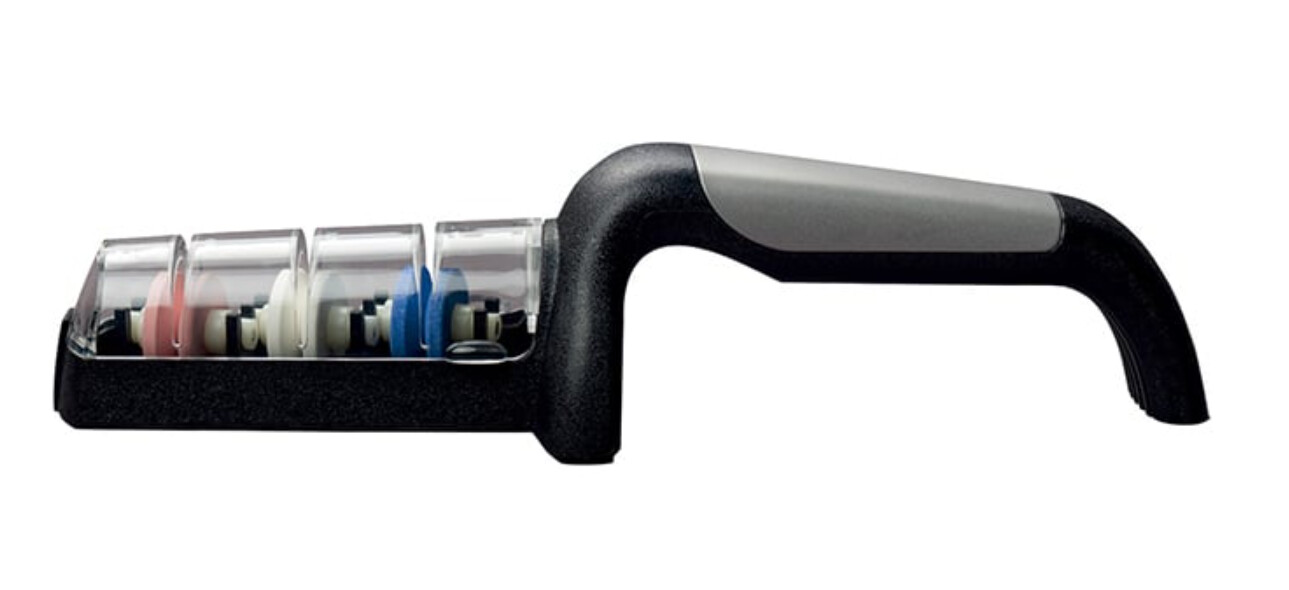 Global - Knivsliber Med 3-hjul - Sort