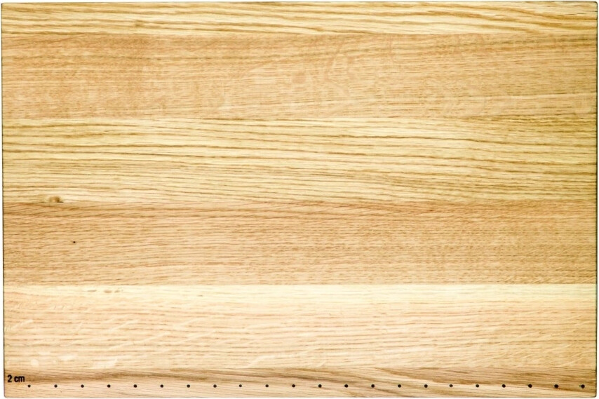 Global - Skærebræt I Eg - 55x38x5 Cm