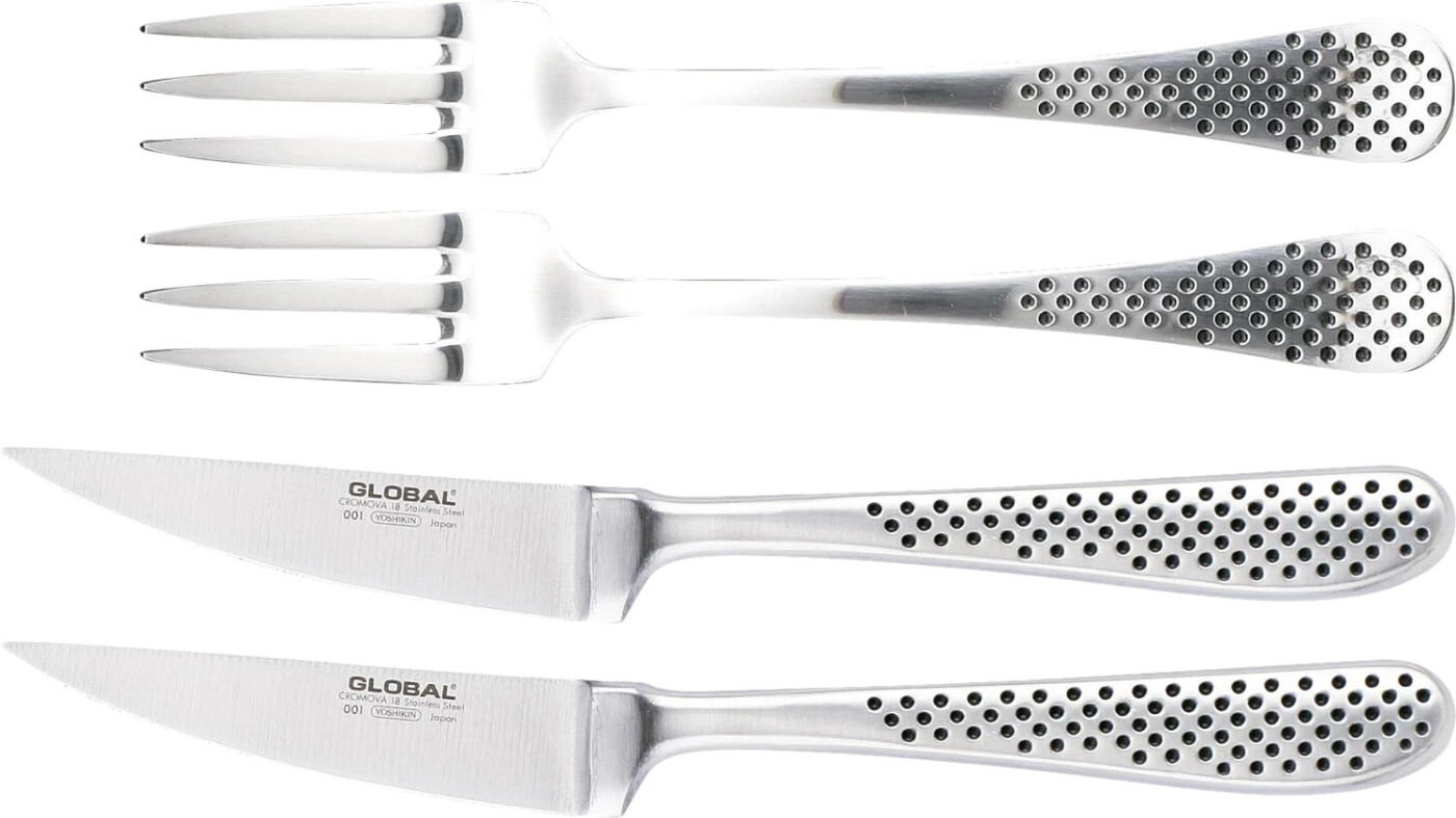 Global - Grillbestik Sæt - 4 Dele