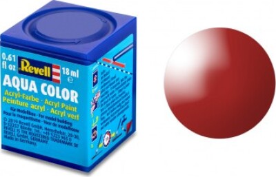 Billede af Gloss Fiery Red (ral 3000)aqua Color Acrylic18ml - 36131 - Revell