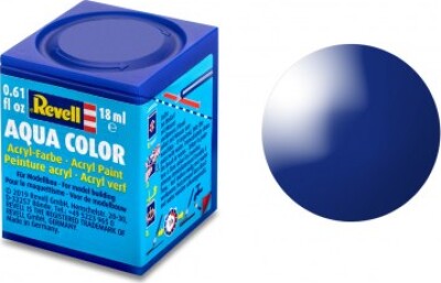 Billede af Gloss Ultramarine-blue (ral 5002)aqua Color 18ml - 36151 - Revell