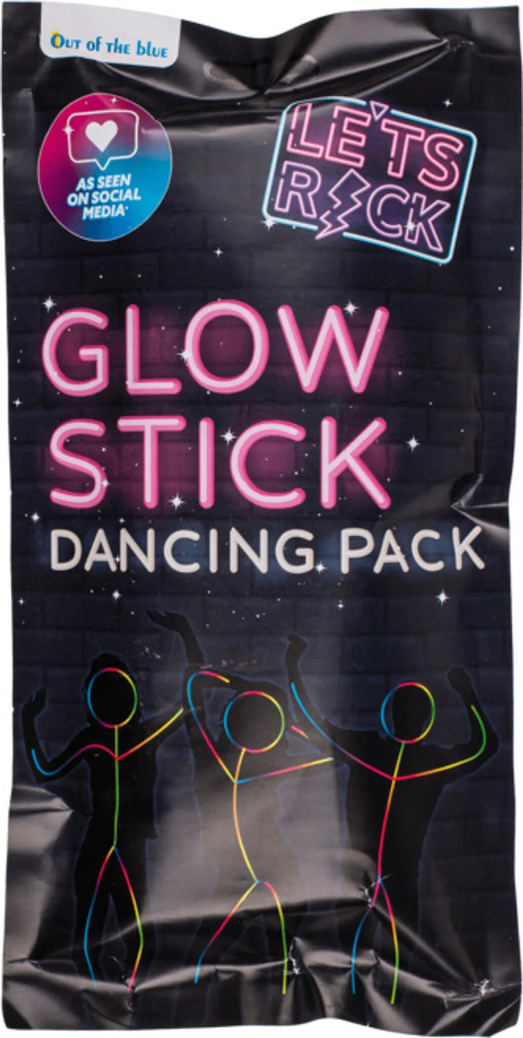 Out Of The Blue - Glow In The Dark - Dansende Figur - 47 Dele