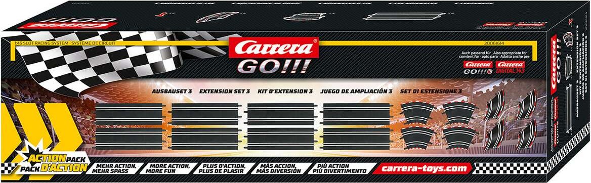 Carrera - Go - Extension Set 3 - Skinner - 1:43 - 61614