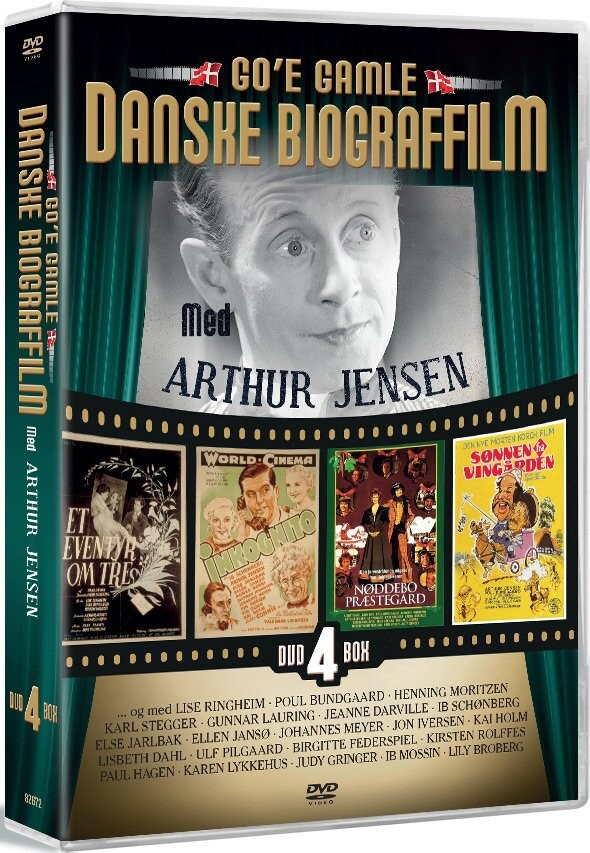 Goé Gamle Danske Biograffilm - Med Arthur Jensen - DVD - Film
