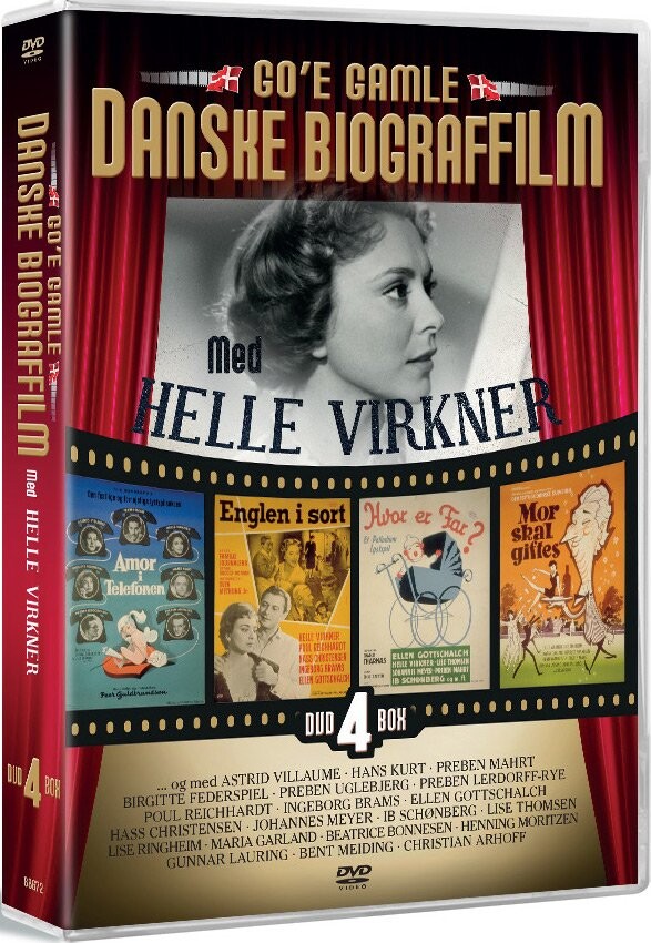 Goé Gamle Danske Biograffilm - Med Helle Virkner - DVD - Film