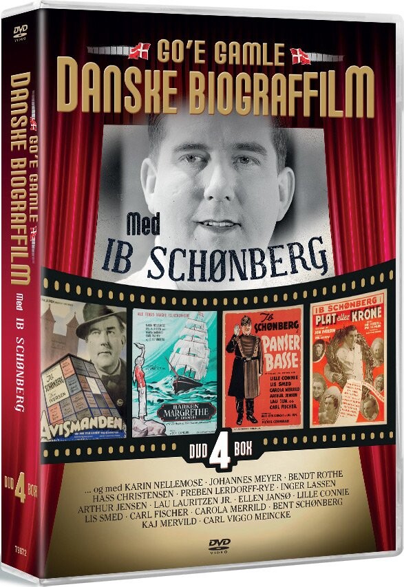 Goé Gamle Danske Biograffilm - Med Ib Schønberg - DVD - Film