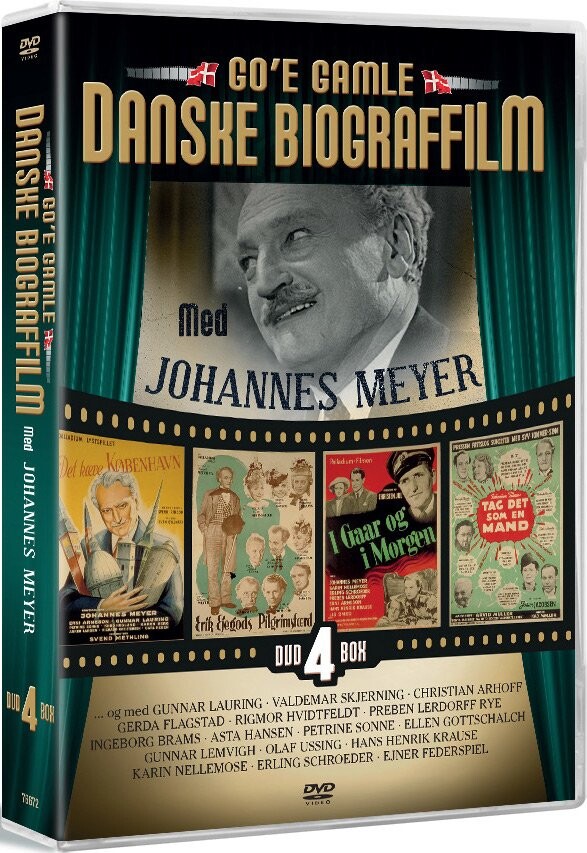 Goé Gamle Danske Biograffilm - Med Johannnes Meyer - DVD - Film
