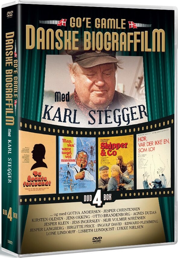 Goé Gamle Danske Biograffilm - Med Karl Stegger - DVD - Film