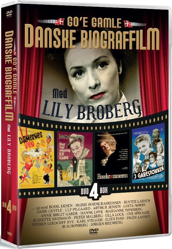 Goé Gamle Danske Biograffilm - Med Lily Broberg - DVD - Film