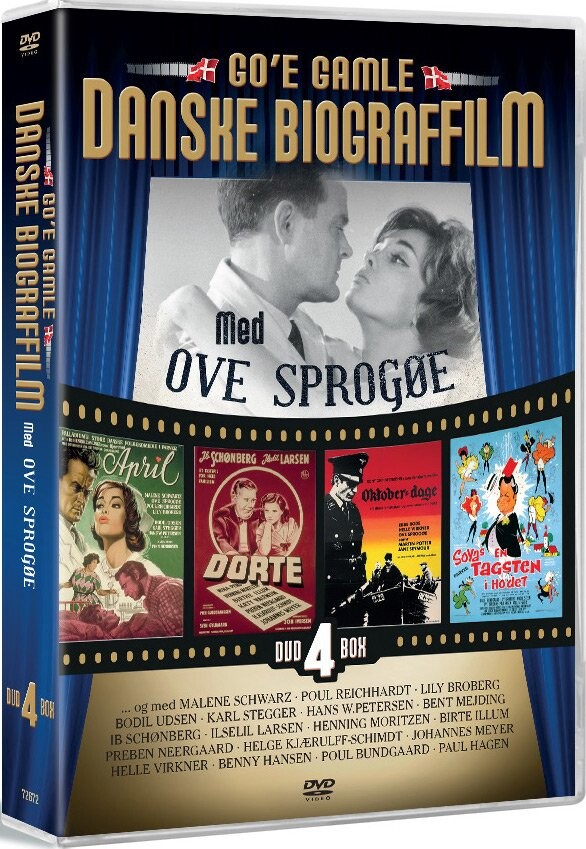 Goé Gamle Danske Biograffilm - Med Ove Sprogøe - DVD - Film