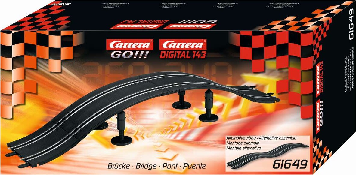 Carrera - Bridge - Hump Track - Go - Digital 143 - 1:43 - 61649