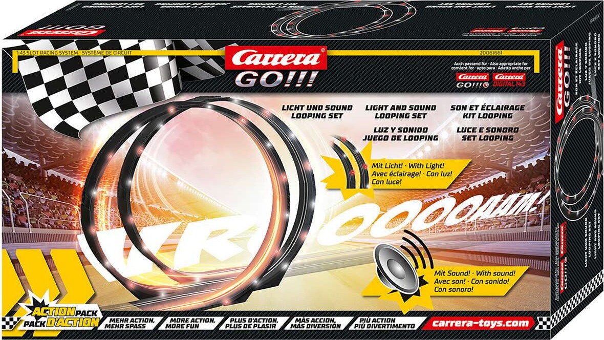 Carrera - Go - Digital 143 - Light And Sound Loop - 1:43 - 61661