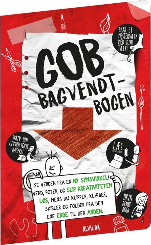 Billede af Gob - Bagvendt-bogen - Sæt á 2 Stk - Diverse - Bog