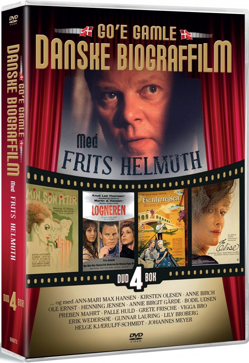 Go'e Gamle Danske Biograffilm - Med Frits Helmuth - DVD - Film