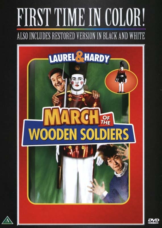 Gøg Og Gokke - Bange For Bussemænd / Laurel And Hardy - March Of The Wooden Soldiers - DVD - Film