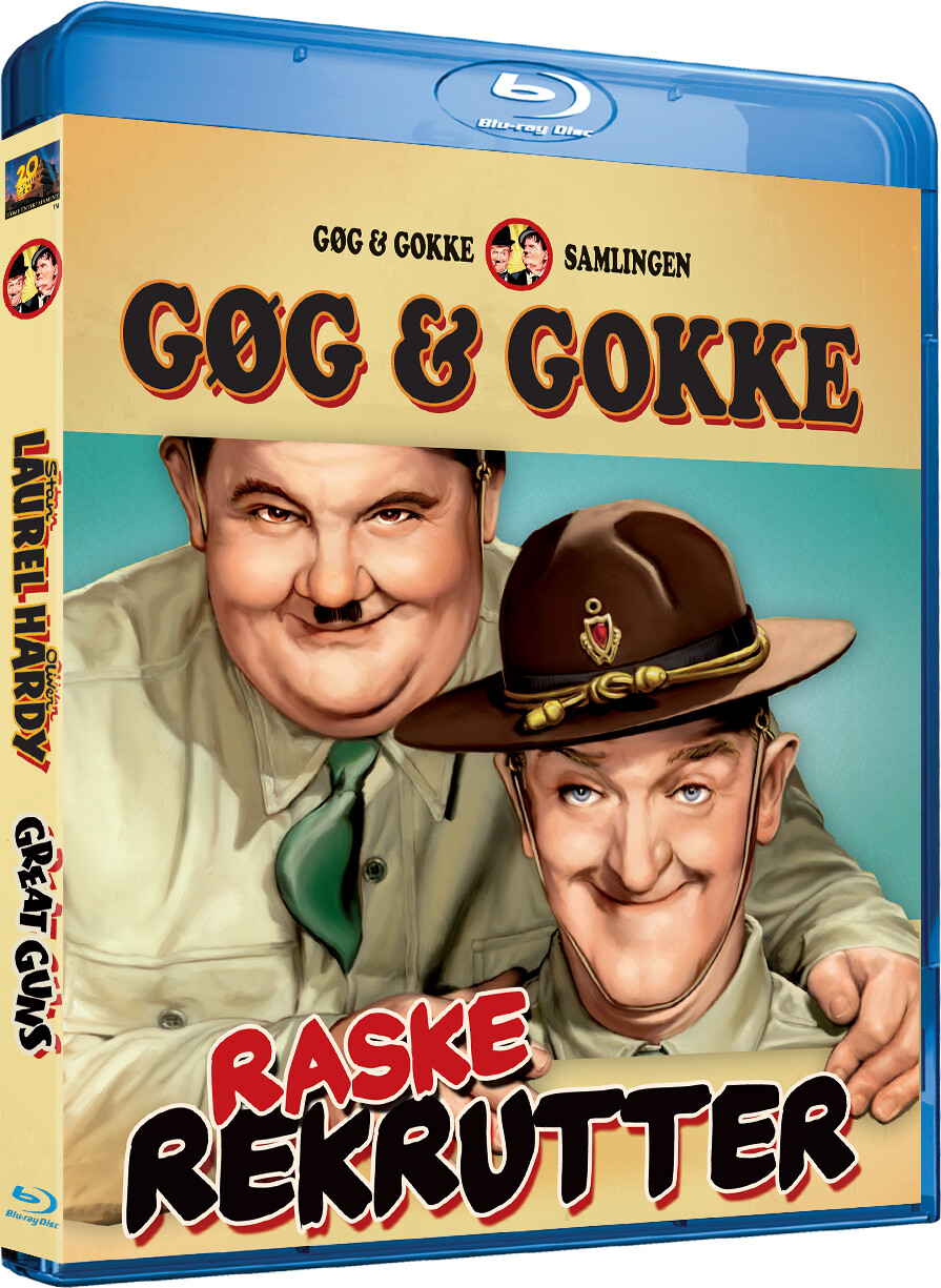 Gøg Og Gokke - Raske Rekrutter - Blu-Ray