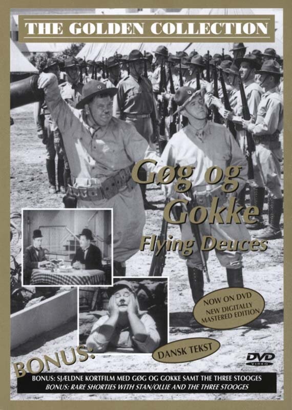 Flying Deuces / Tossede Piloter - Gøg Og Gokke - DVD - Film