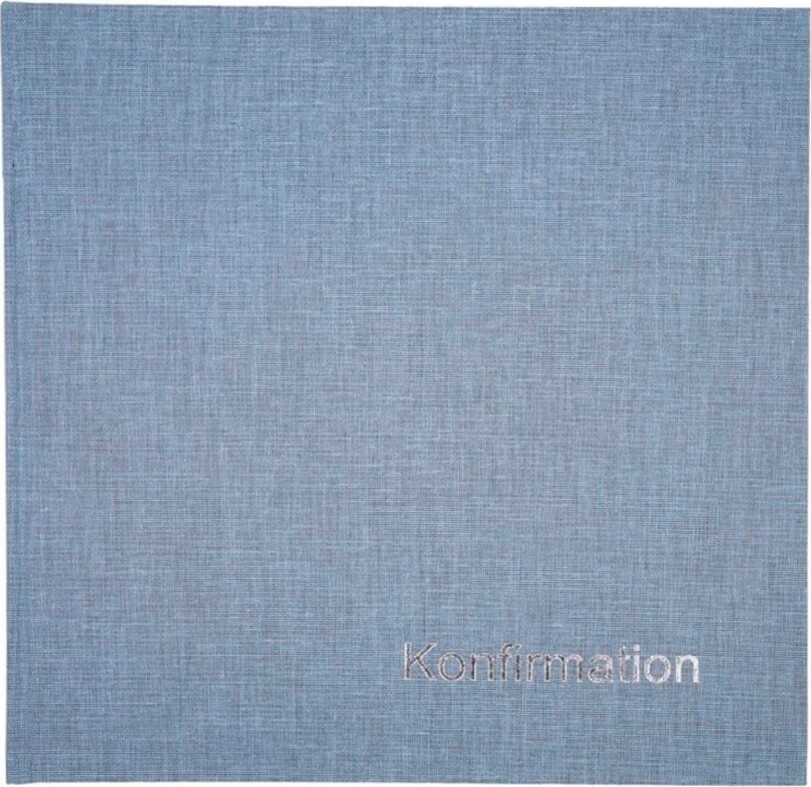Goldbuch Konfirmations Album Blå / G 25 X 25