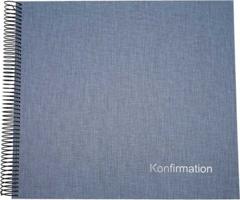 Goldbuch Spiral Konfirmation Blå - Grå
