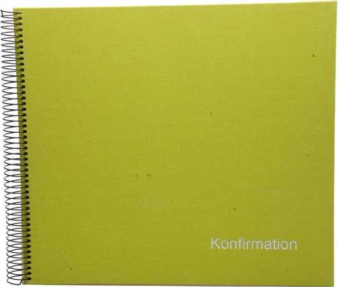 Goldbuch Spiral Konfirmation - Lime