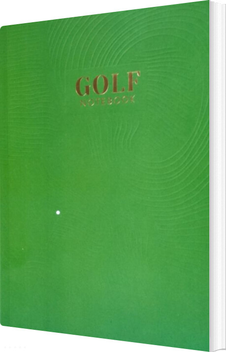 Golf Notebook - English book