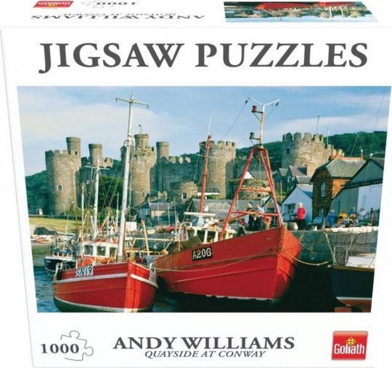 Jigsaw Puzzles Puslespil Med 1000 Brikker Kajen Ved Conway, Nw →