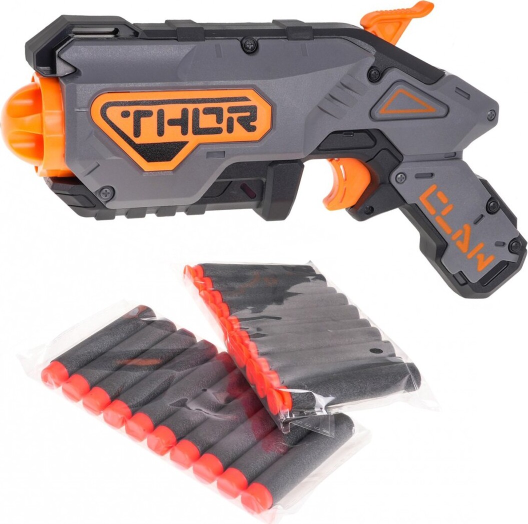 Blaze Storm - Manuel Soft Bullet Gun - Inkl. 20 Skumpile