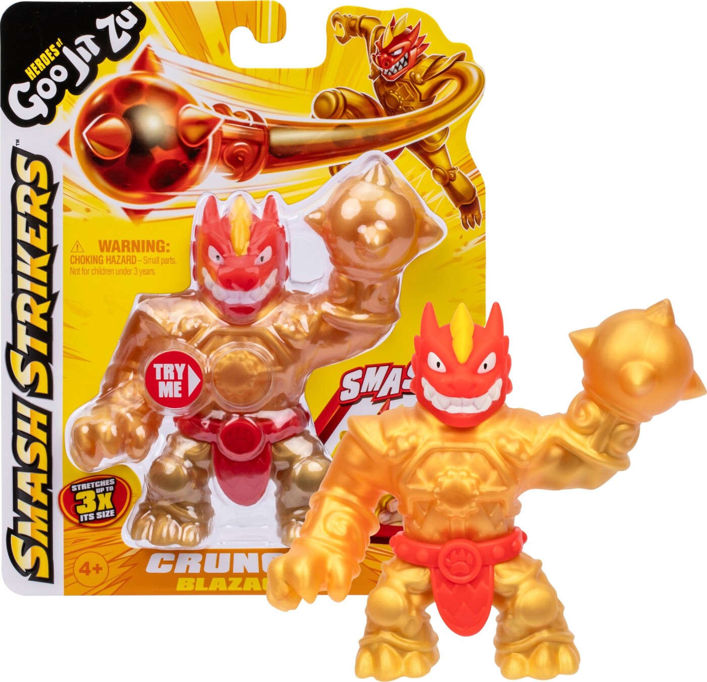 Heroes Of Goo Jit Zu - Smash Strikers - Crunchy Blazagon Figur