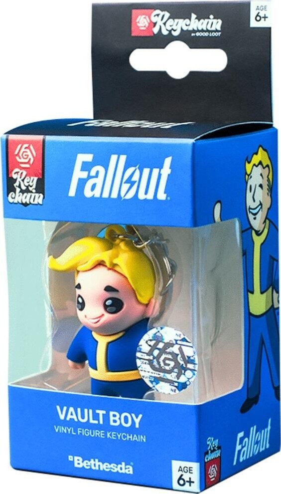 Good Loot - Fallout Vault Boy Good Loot 3d Keychain