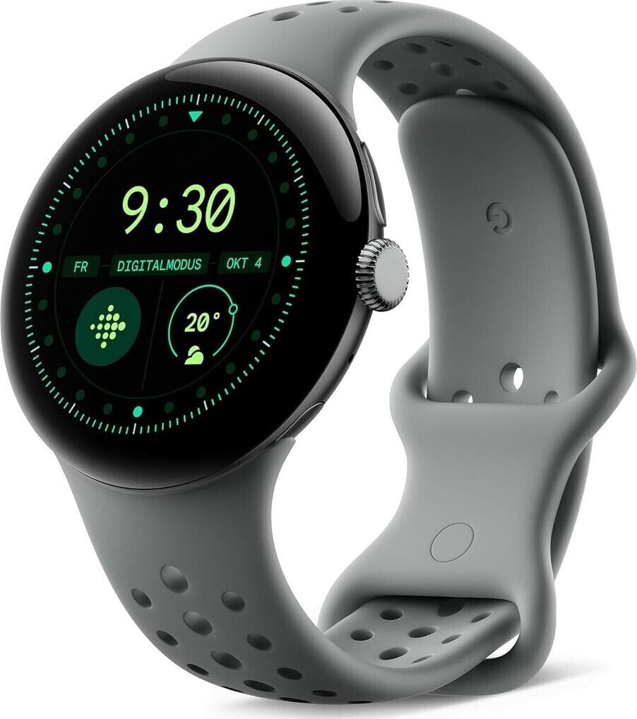 Google - Pixel Watch 3 45mm Bluetooth Matte Hazel
