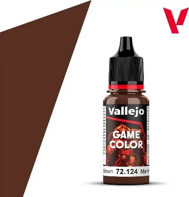 Vallejo - Game Color - Gorgon Brown Mat - 18 Ml - 72124