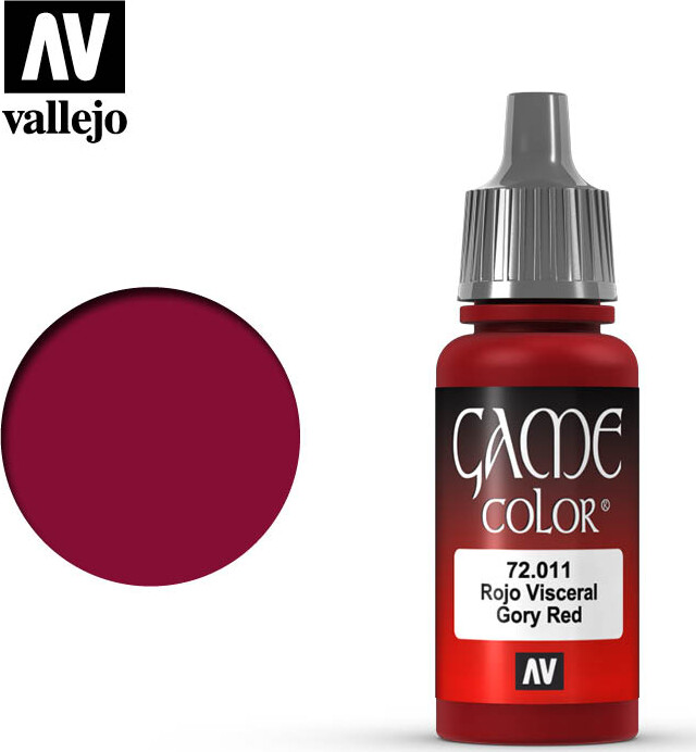 Billede af Gory Red 18ml - 72011 - Vallejo hos Gucca.dk