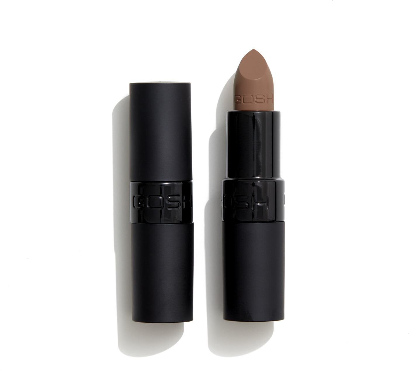 Gosh Copenhagen - Velvet Touch Lipstick Læbestift - 011 Matt Nougat