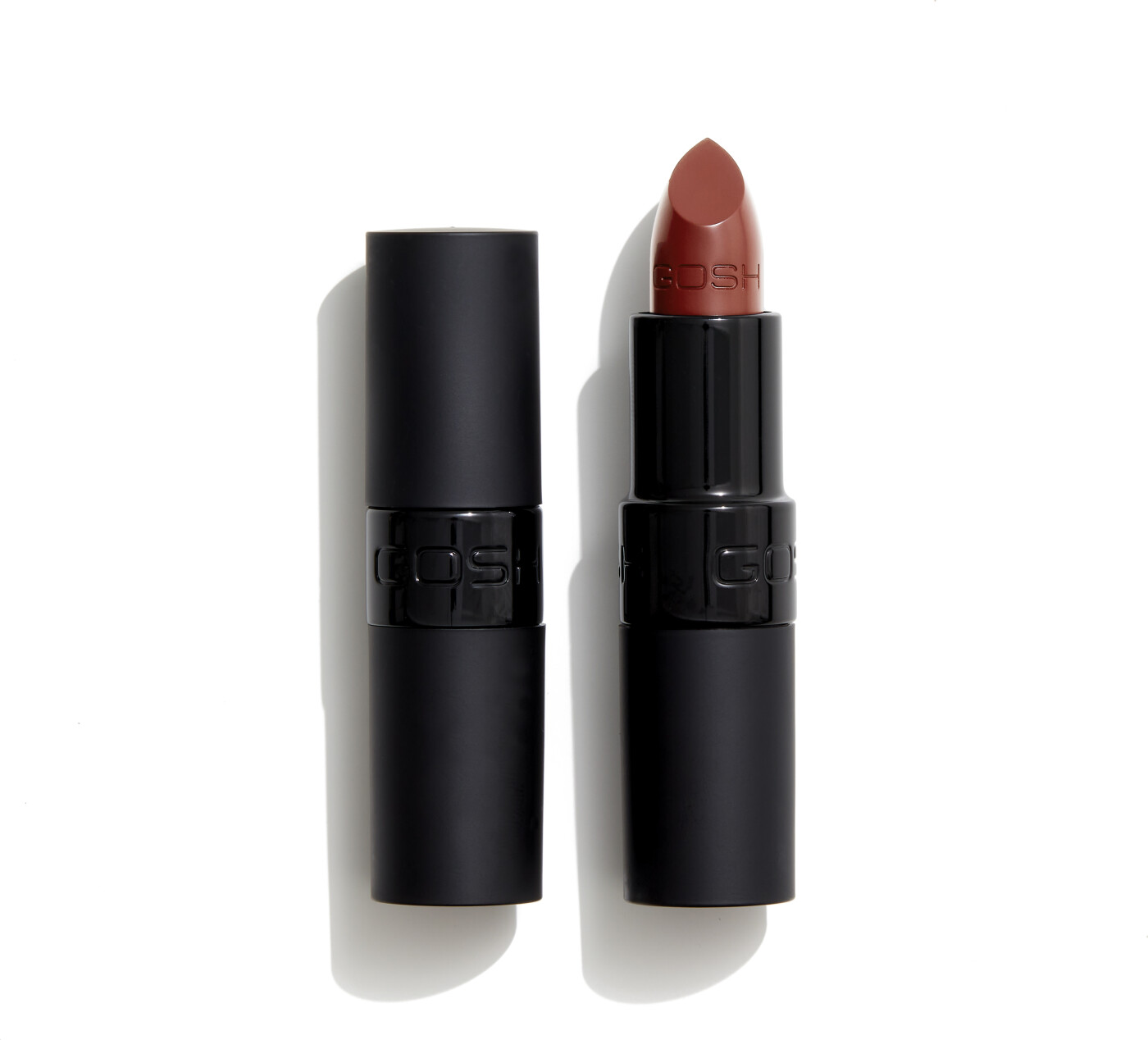 Gosh Copenhagen - Velvet Touch Lipstick Læbestift - 013 Matt Cinnamon