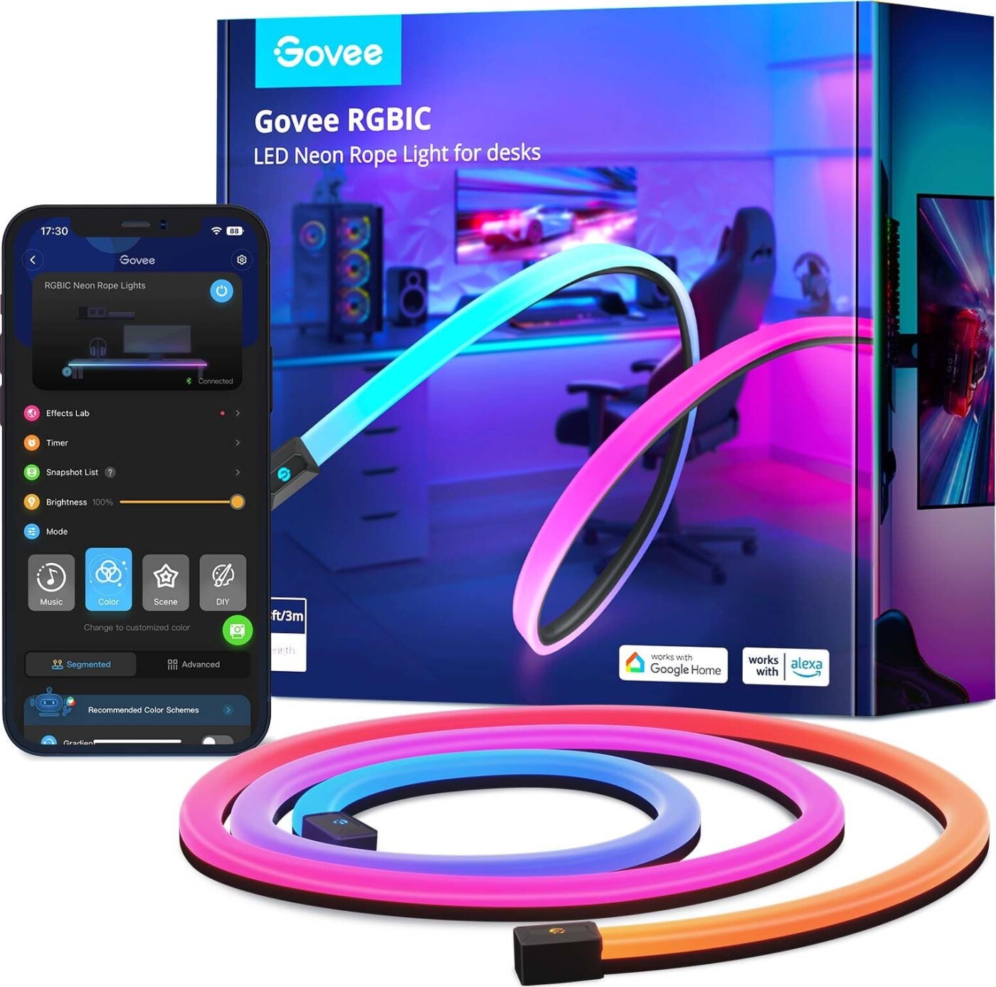 Govee Rgbicw Led-strips (3 Meter)