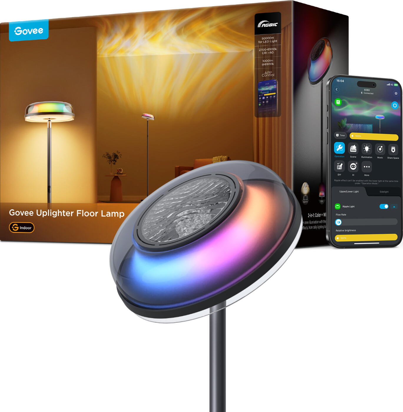 Govee Uplighter Gulvlampe