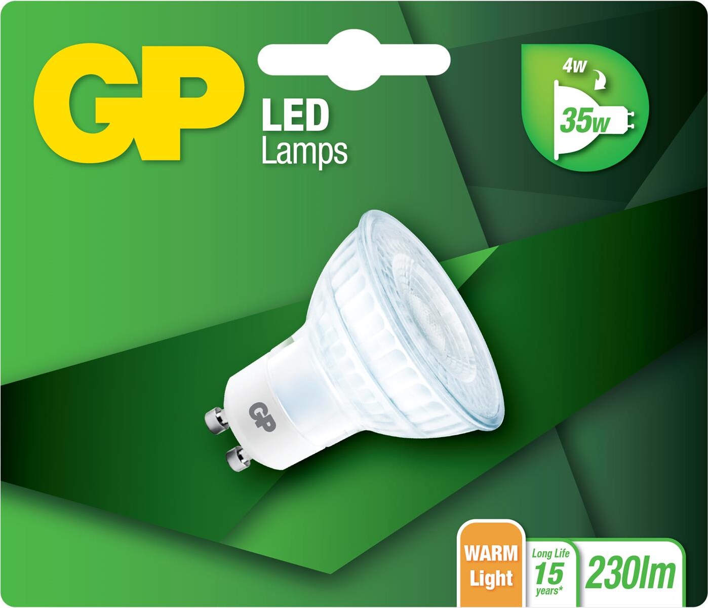 GP Lighting LED Reflektor GU10 Glas 3,1W (35W) GP 080329
