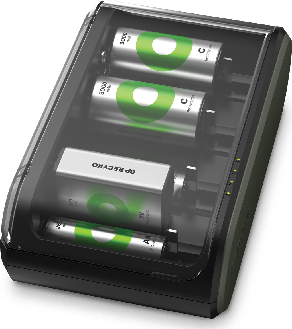 Gp - Recyko Universal Batteri Lader - Usb - B631