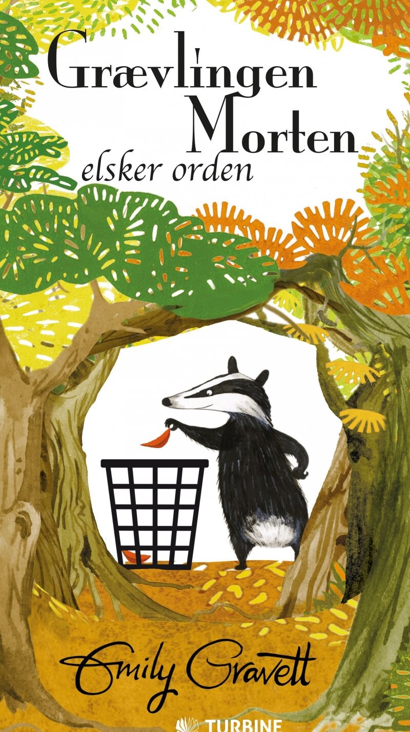 Billede af Grævlingen Morten Elsker Orden - Emily Gravett - Bog hos Gucca.dk
